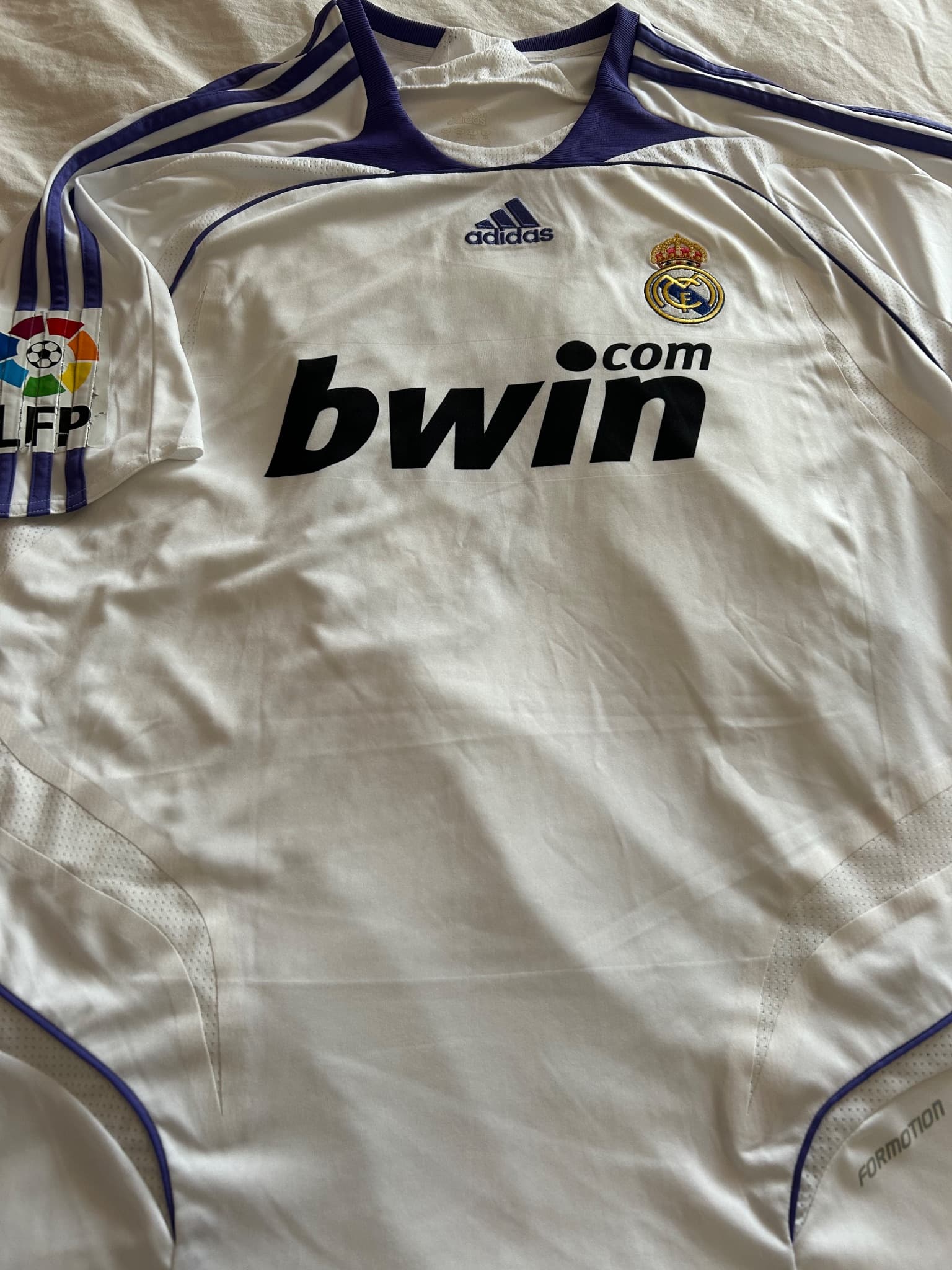 Matchworn shirt Real Madrid