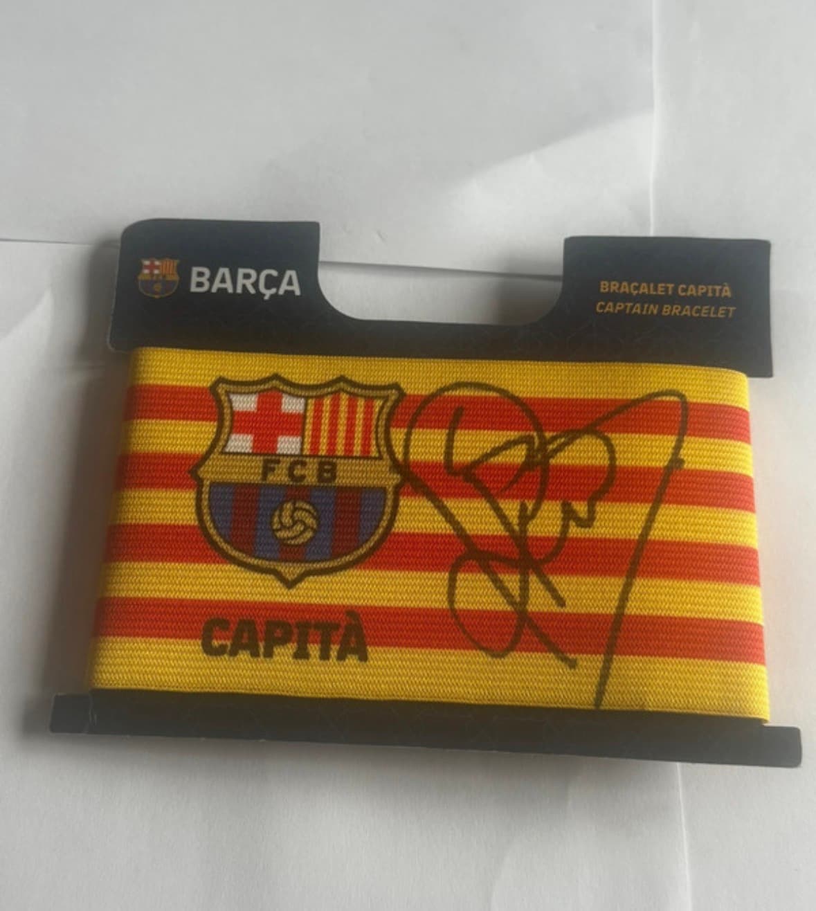 Patrick Kluivert Signed captain armbrand