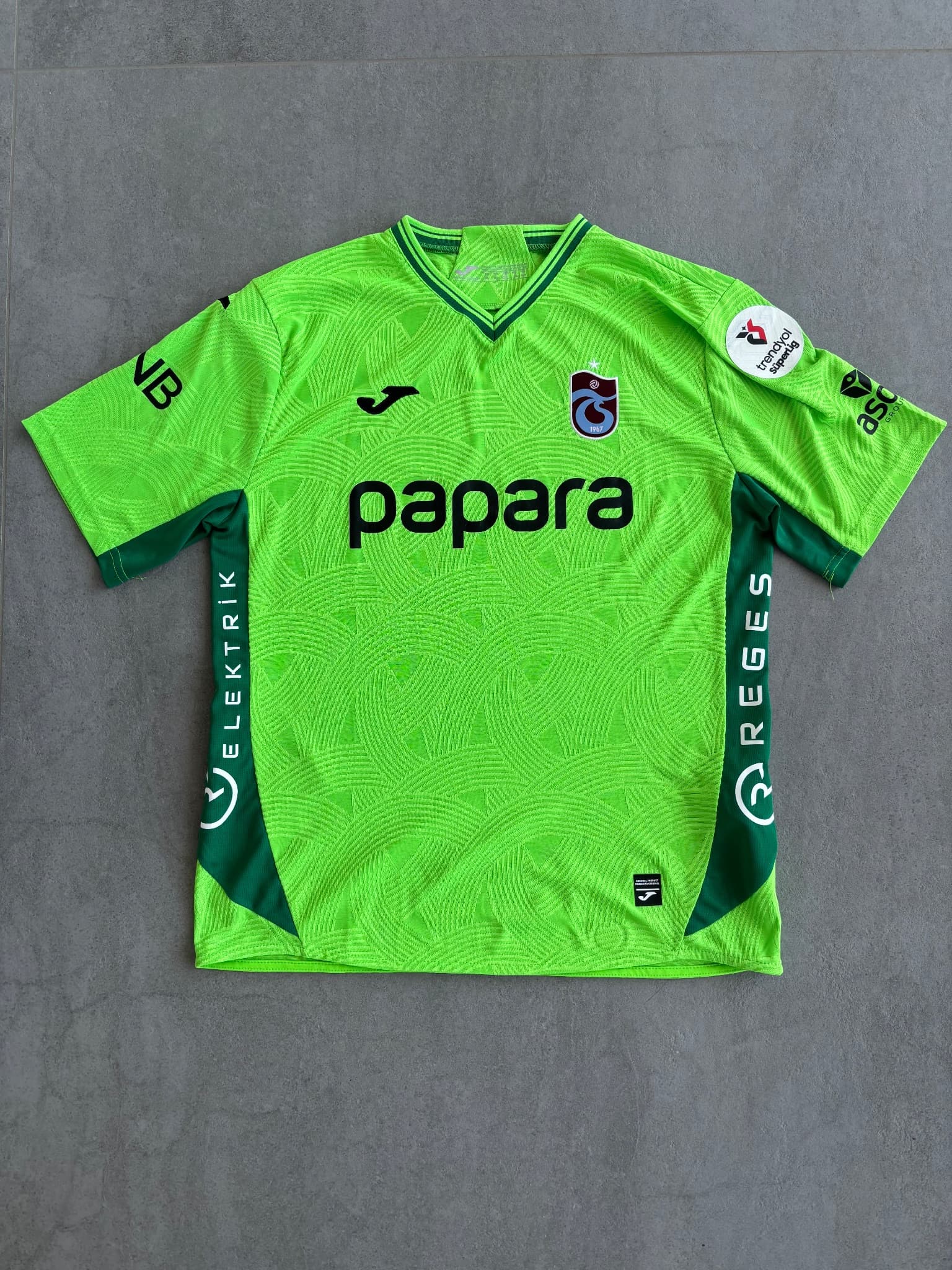 Trabzonspor, Onuralp CEVIKKAN, signed, match-issued, coa