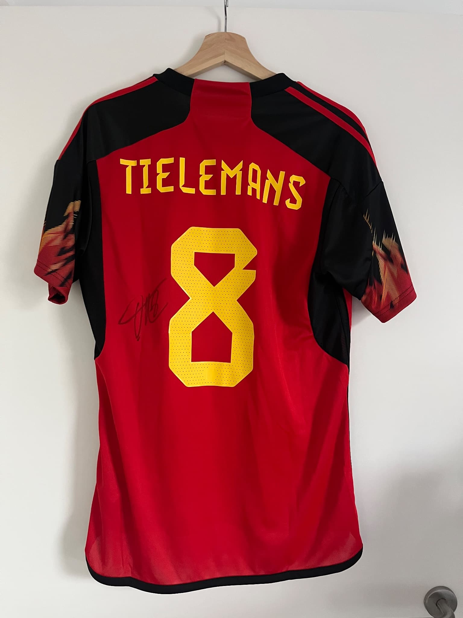 Signed Youri Tielmans Belgium