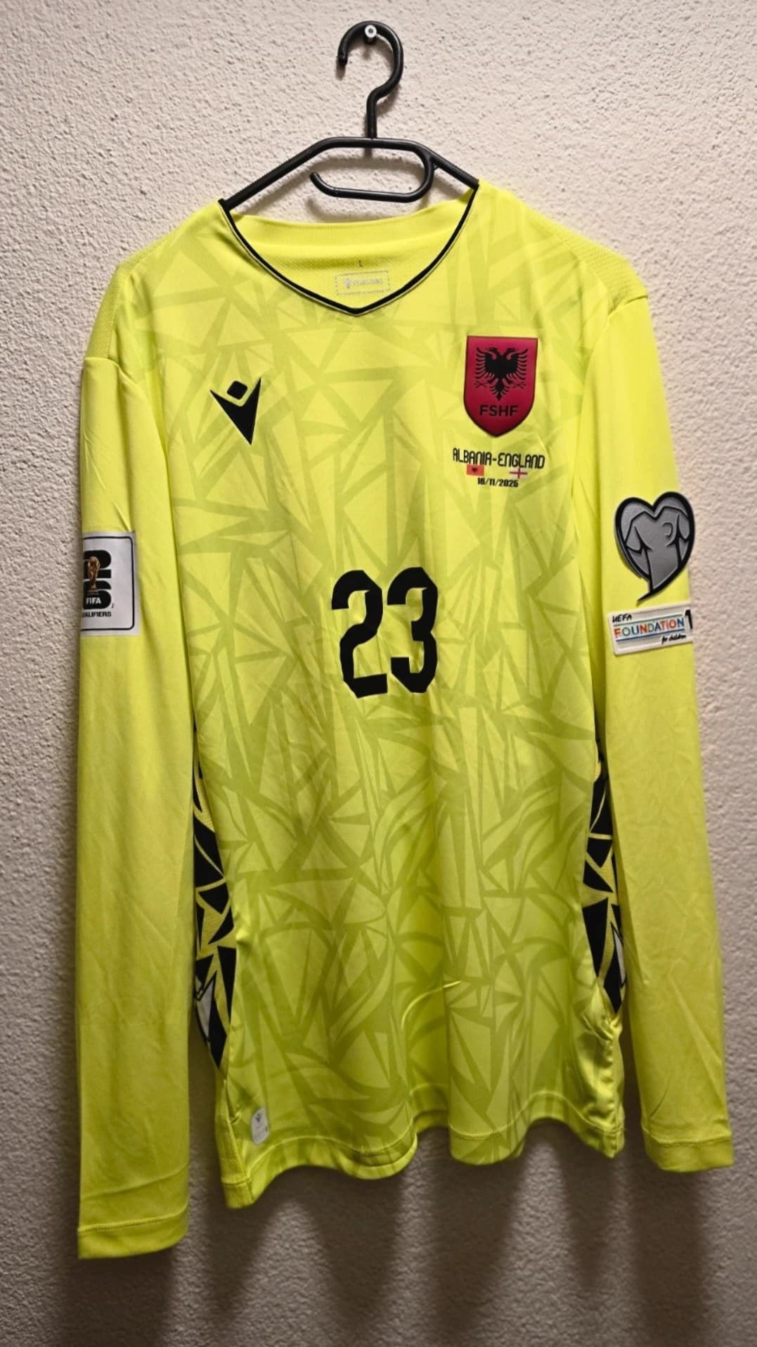 WK Qualification Europe/ Albania-England Matchissue
