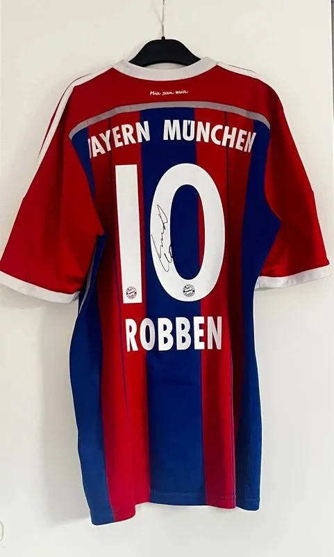 Original thuis shirt Bayern Munchen Signed 2014/2015 Size M