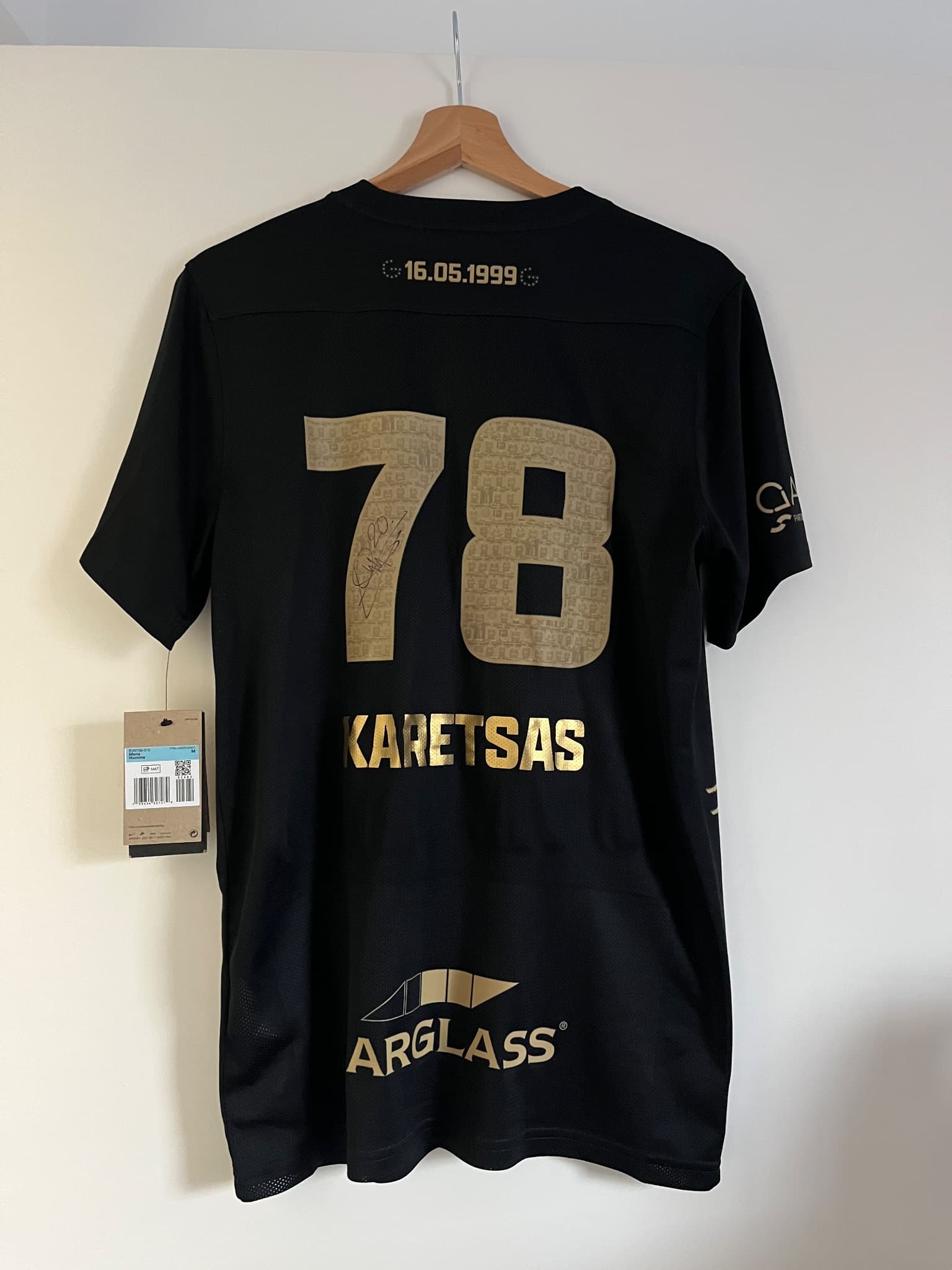 Signed Kos Karetsas KRC Genk