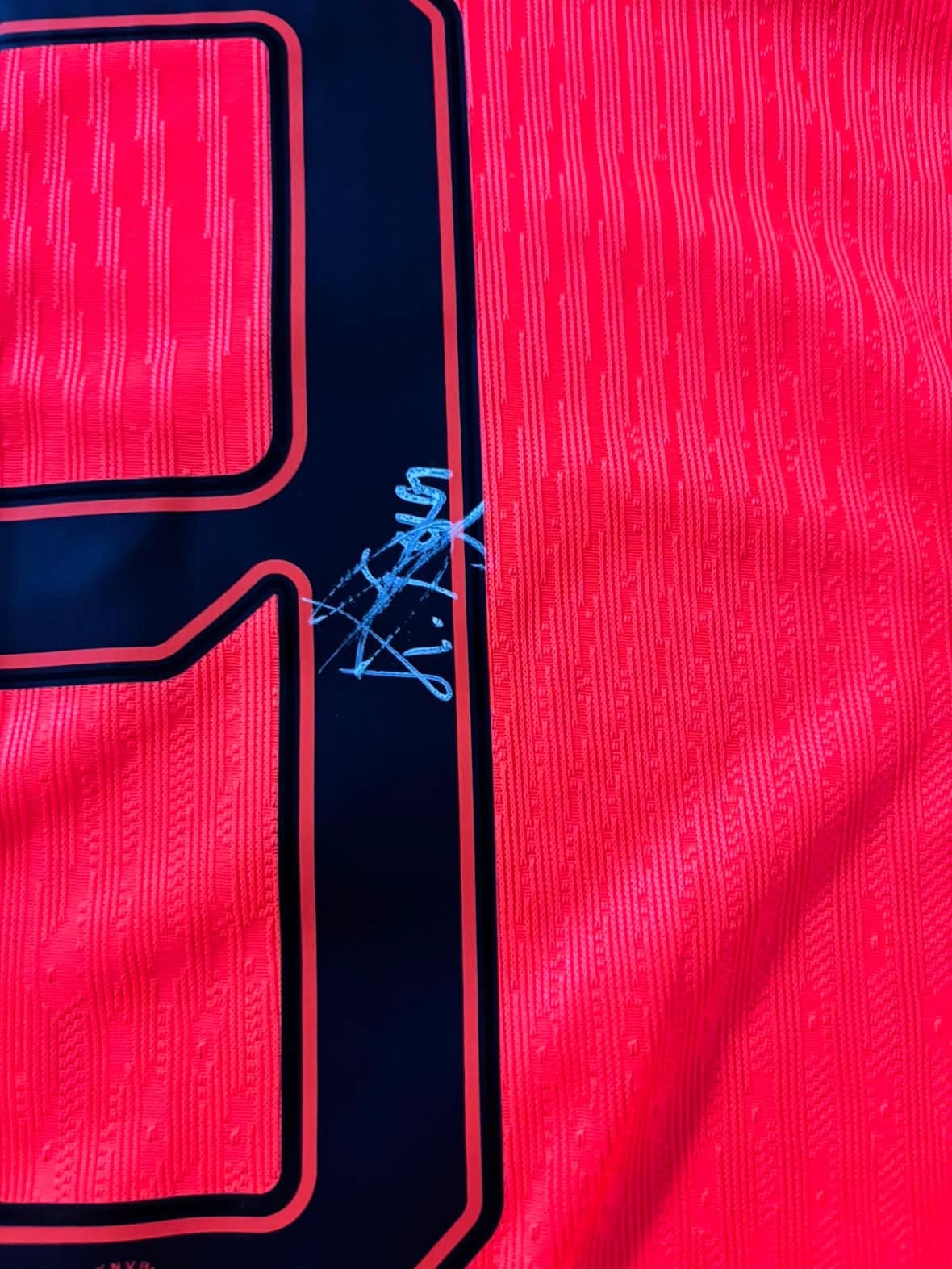 Kay Tejan gesigneerd Nederlands elftal shirt