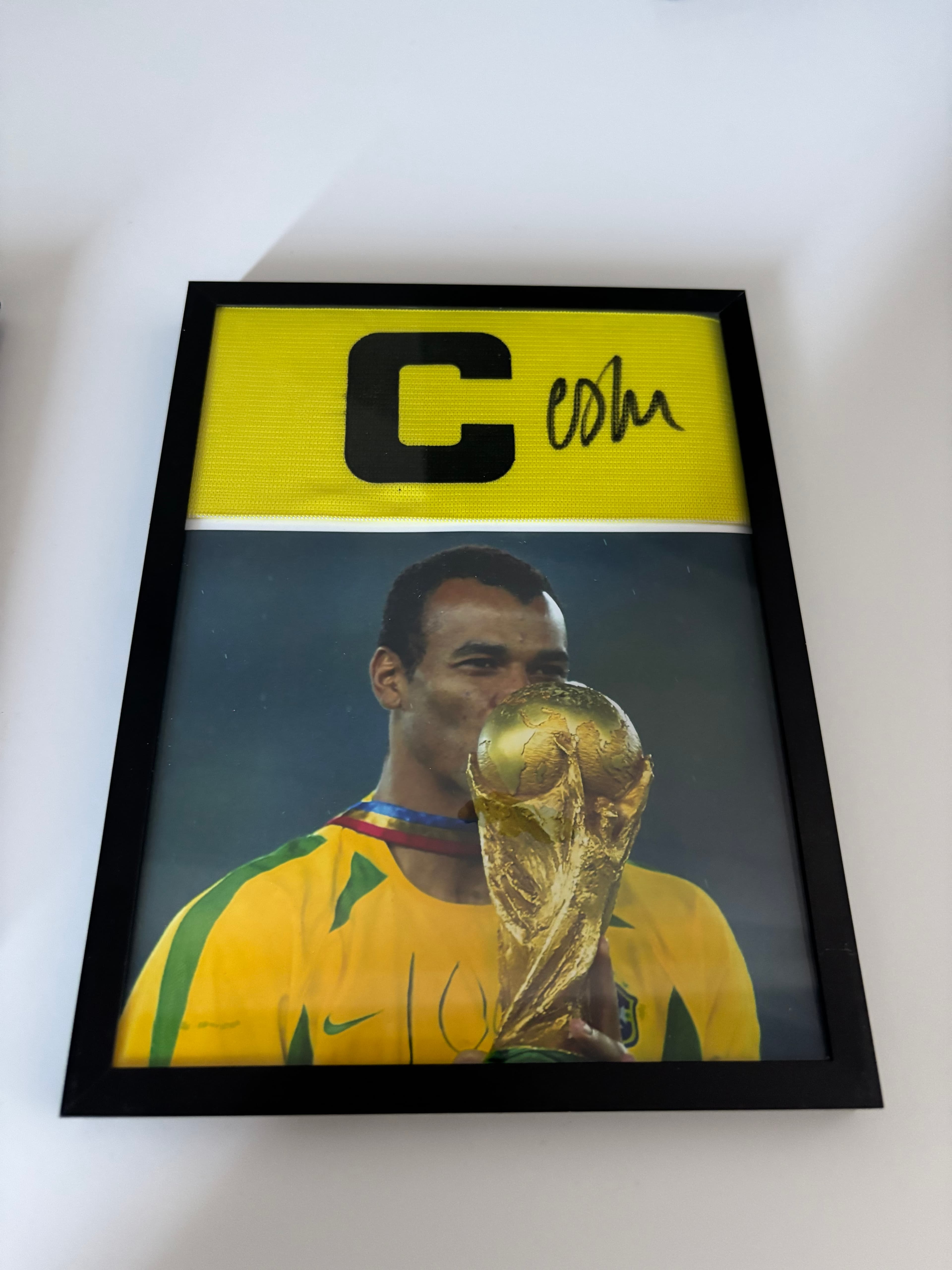Cafú signed captain armband