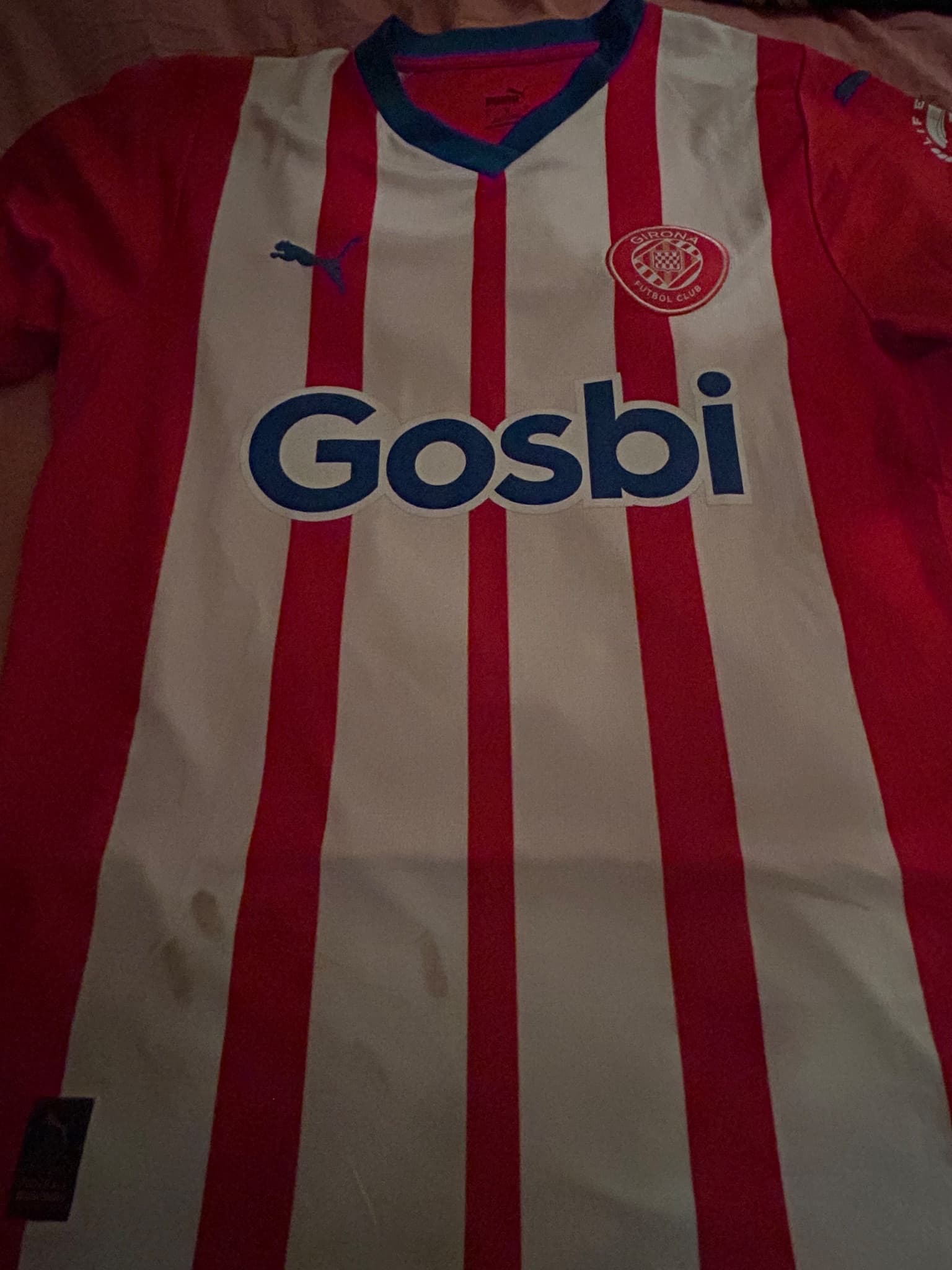 Matchworn shirt Girona