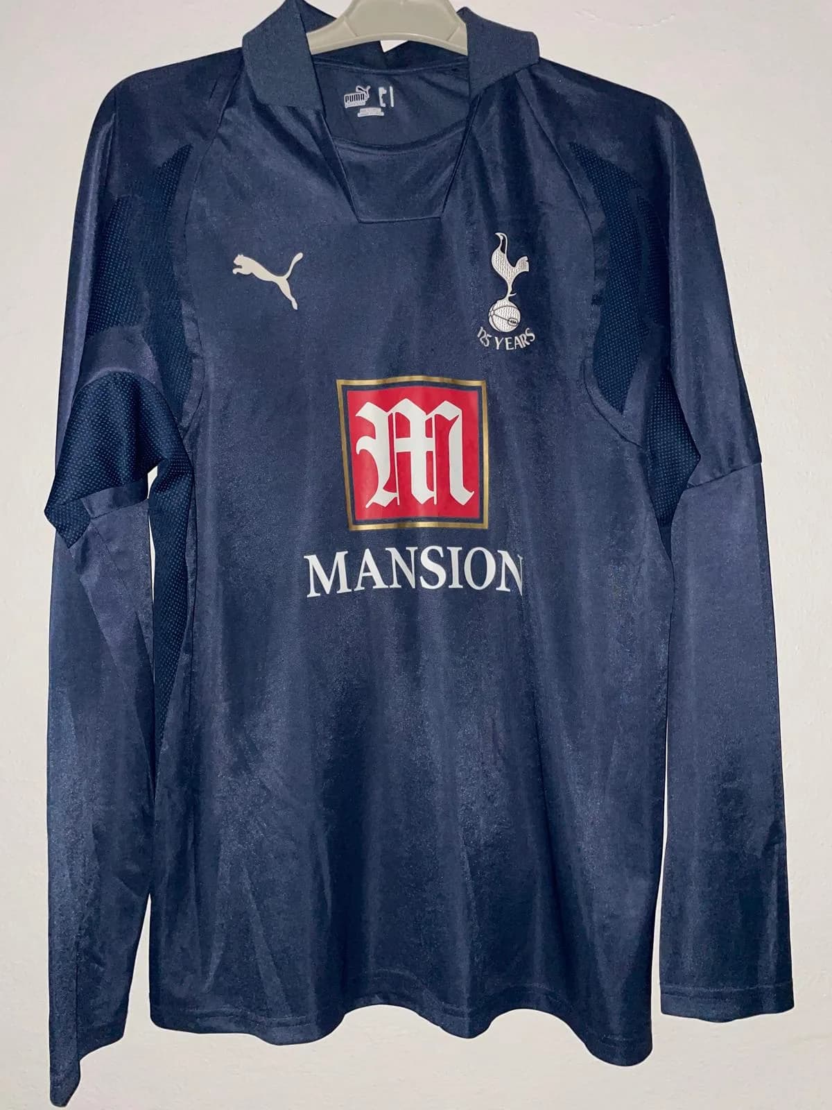 1-of-1 Unreleased Prototype / Sample Shirt – 2007/08 Tottenham Hotspur Away Long-Sleeve