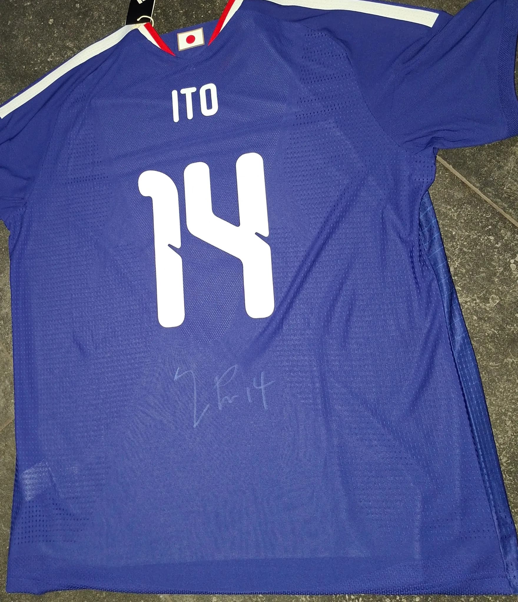 Shirt Japan WK 2026 Signed by Y.Ito