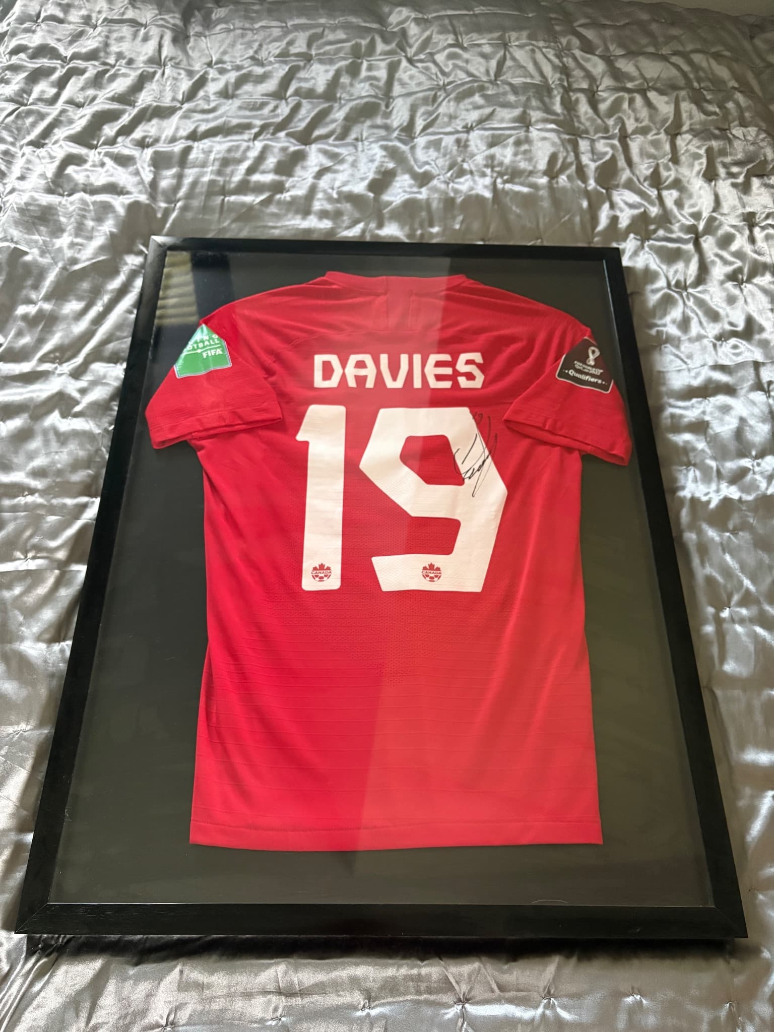 Alphonso Davies – Canada home kit 2020/21 | Signed |