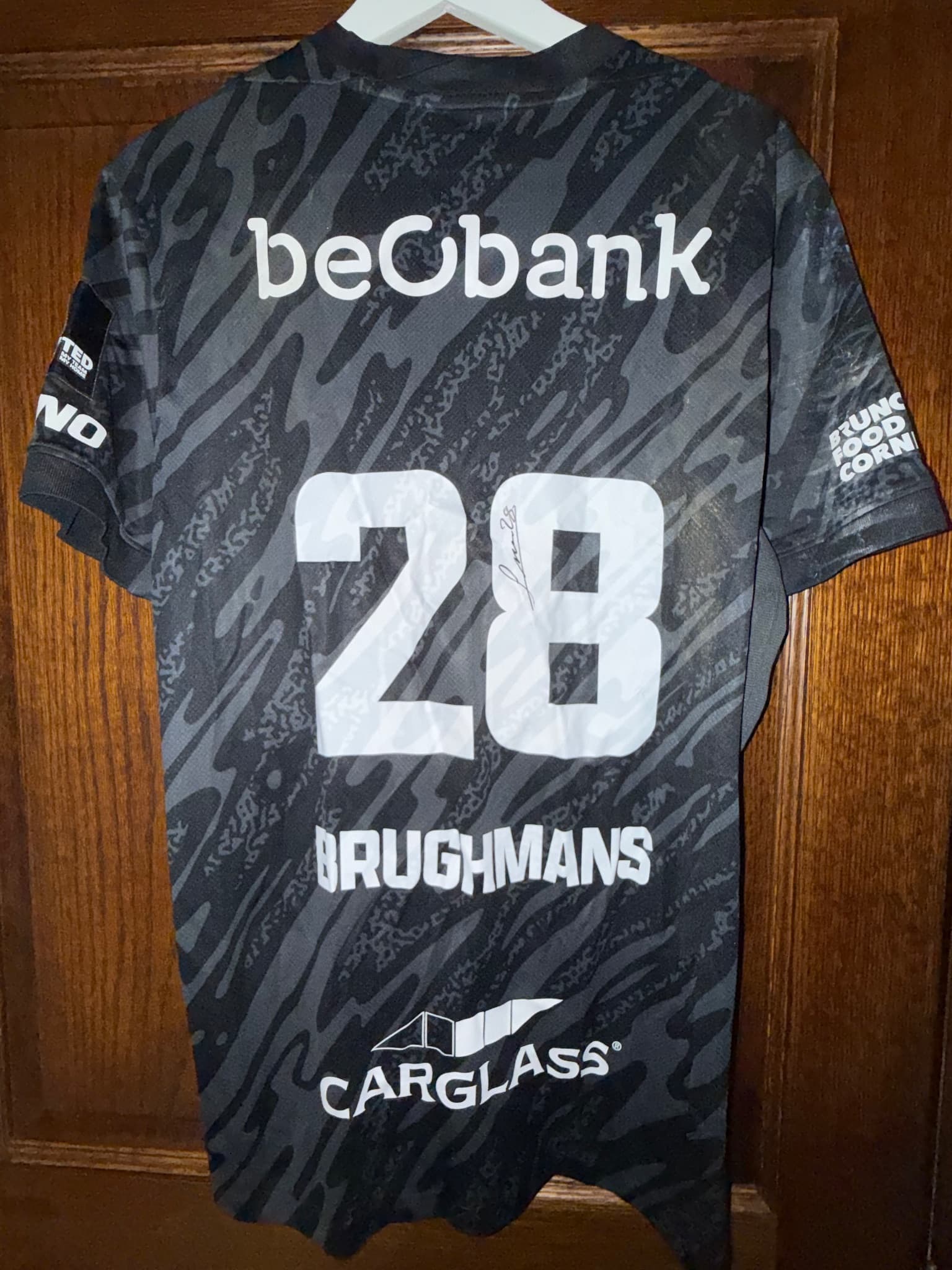 Matchworn shirt Lucca Brughmans Jong Genk