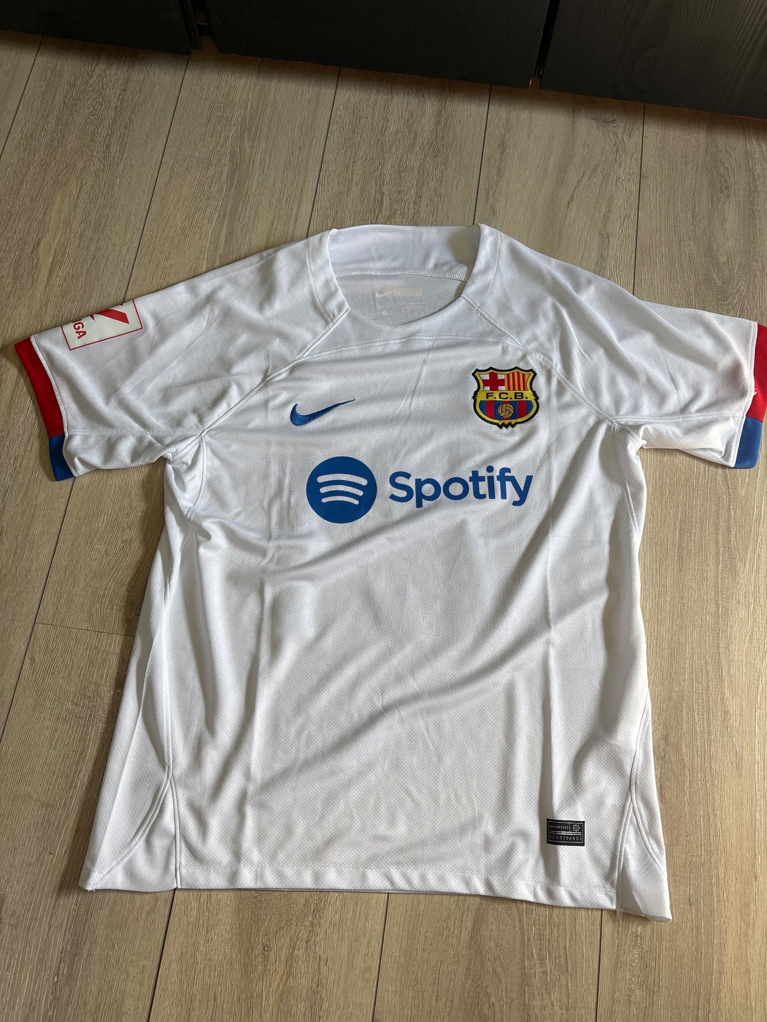 Gesigneerd Frenkie de Jong shirt Barcelona 2023-24
