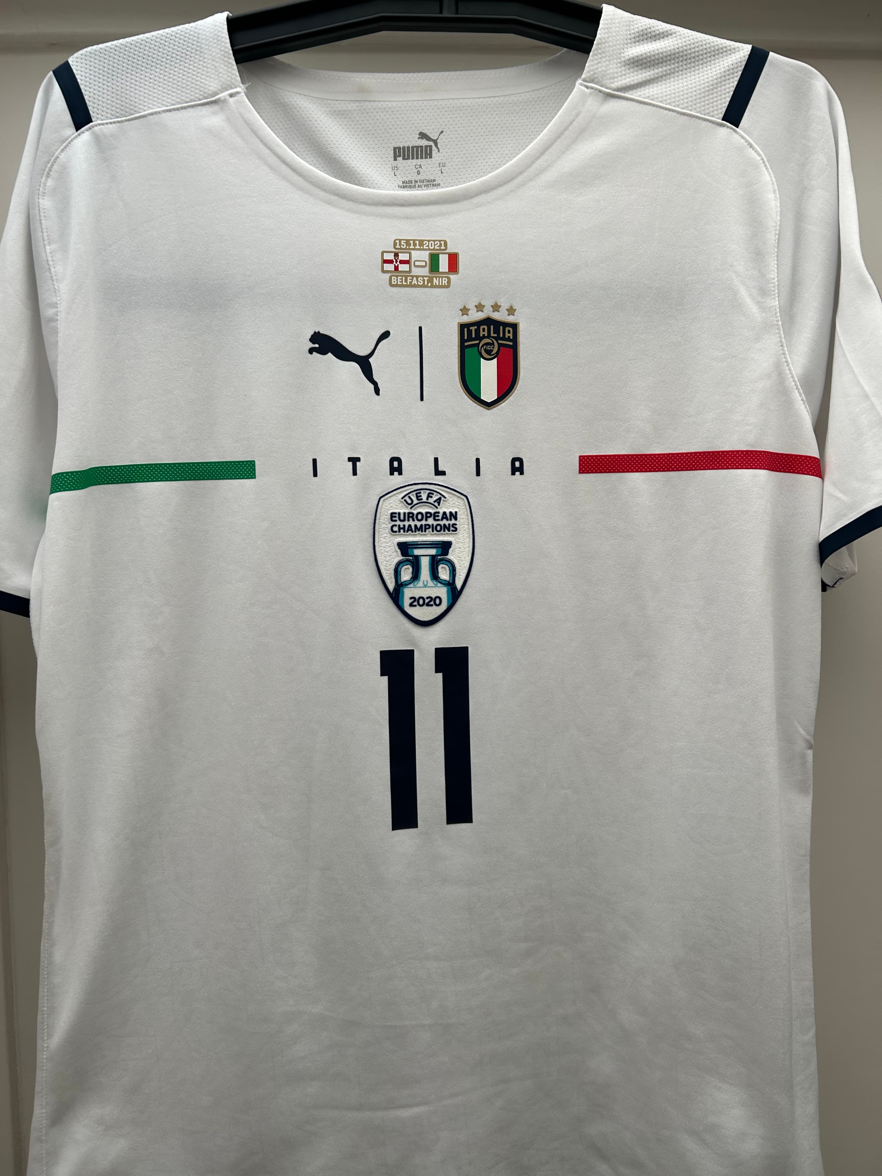 Match prepared shirt Italië
