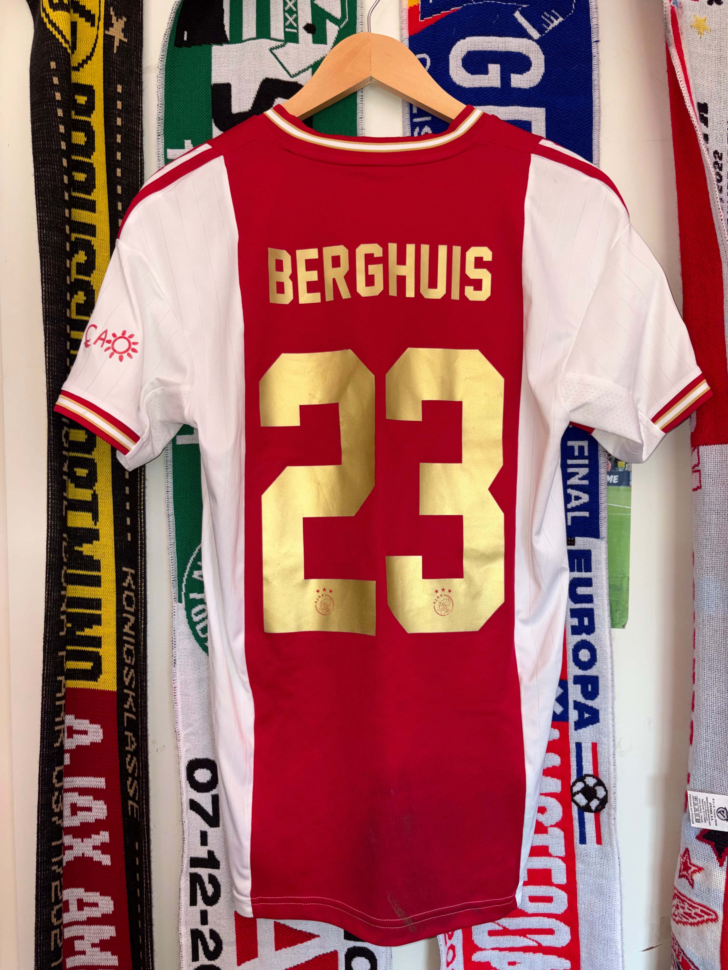 Steven Berghuis Ajax v Liverpool