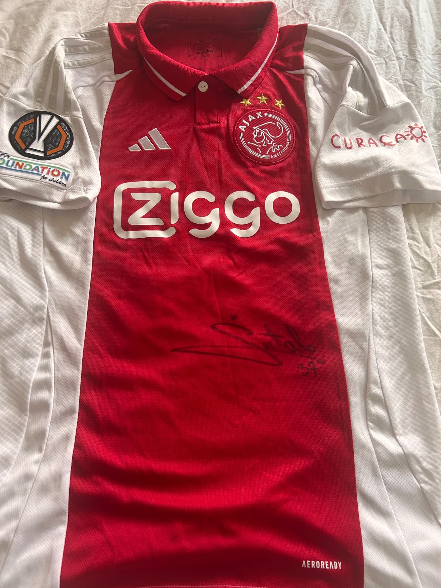 Matchworn shirt Ajax
