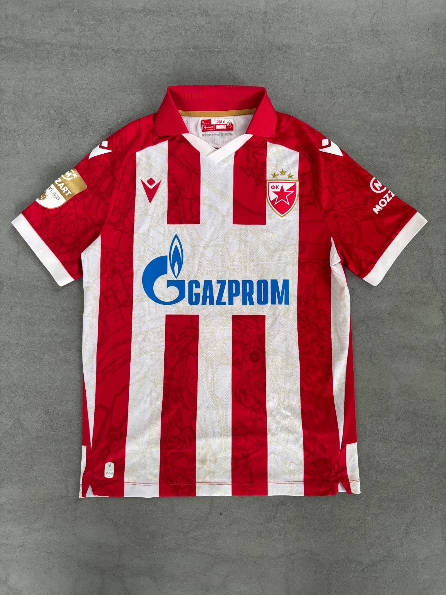 FK Crvena Zvezda, Mahmudu BAJO, signed, matchworn, coa.