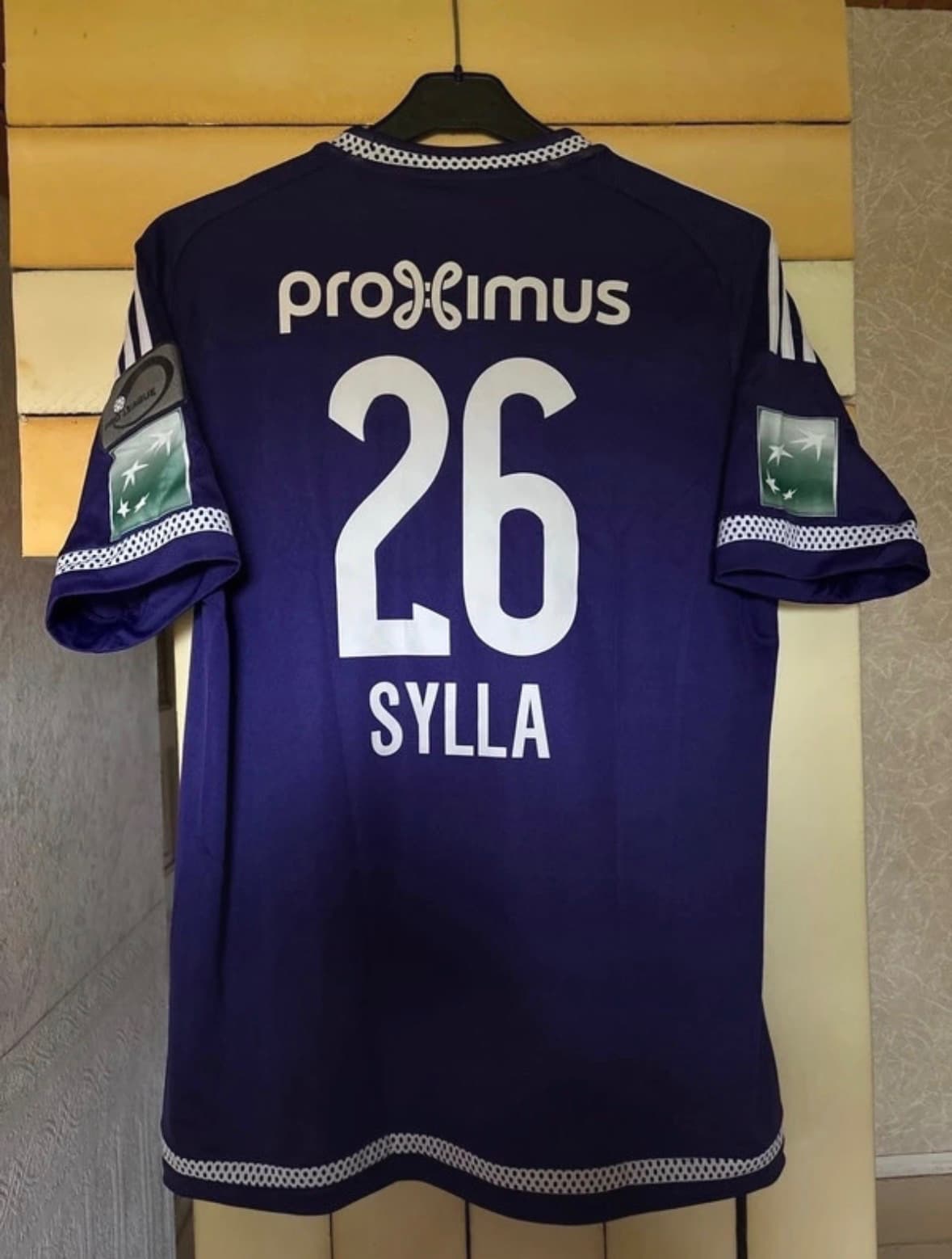 RSCA Anderlecht shirt sylla