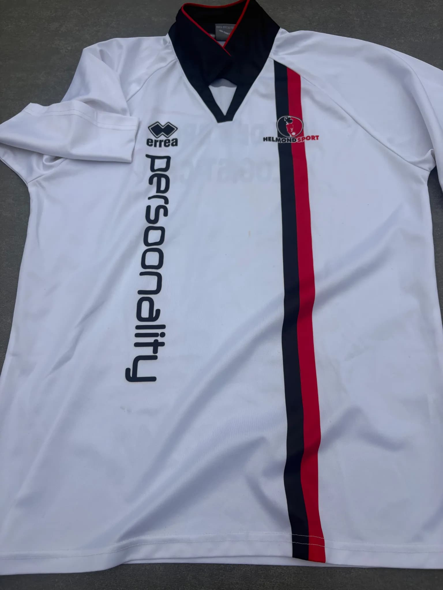 Matchworn Helmond Sport uitshirt