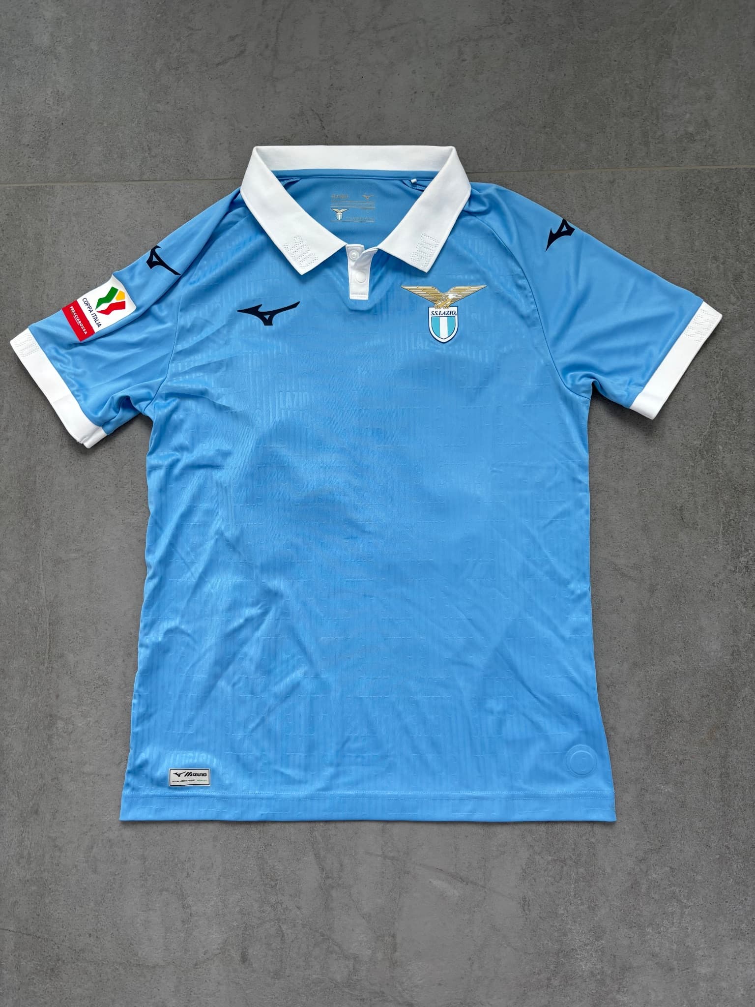 SS Lazio, Kenneth TAYLOR, signed, matchworn, coa