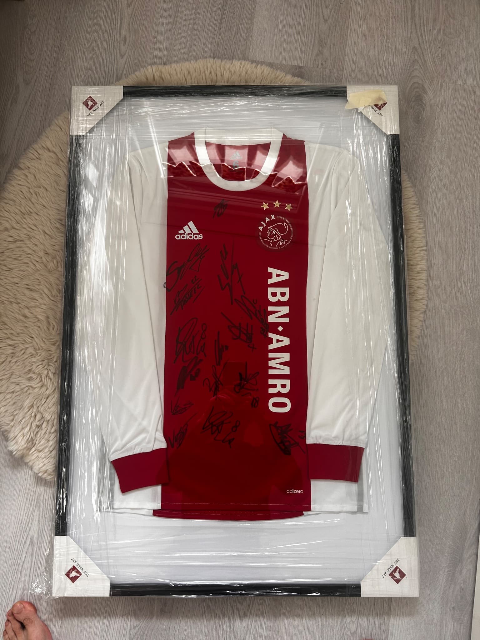 Matchworn signed shirt