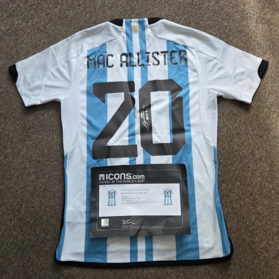 Argentina 2022 Alexis Mac Allister