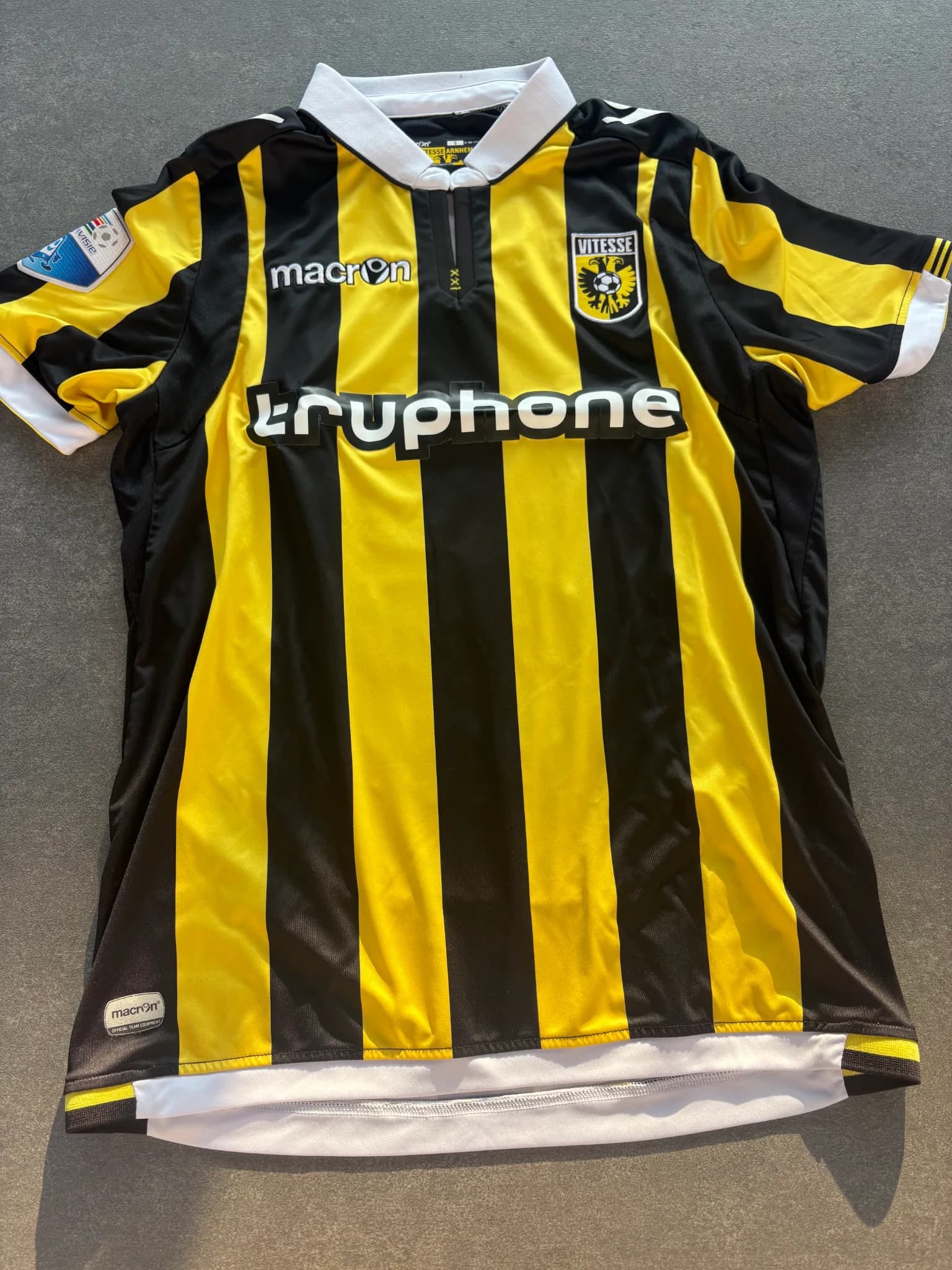 Matchworn Vitesse thuisshirt 2013-2014 Achenteh #35