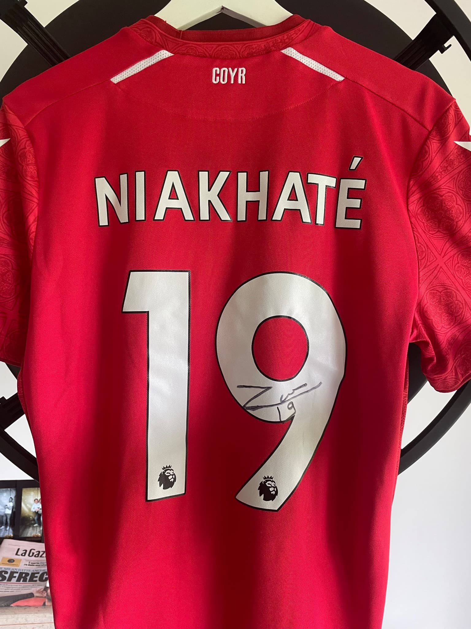 Matchworn Shirt Niakhaté
