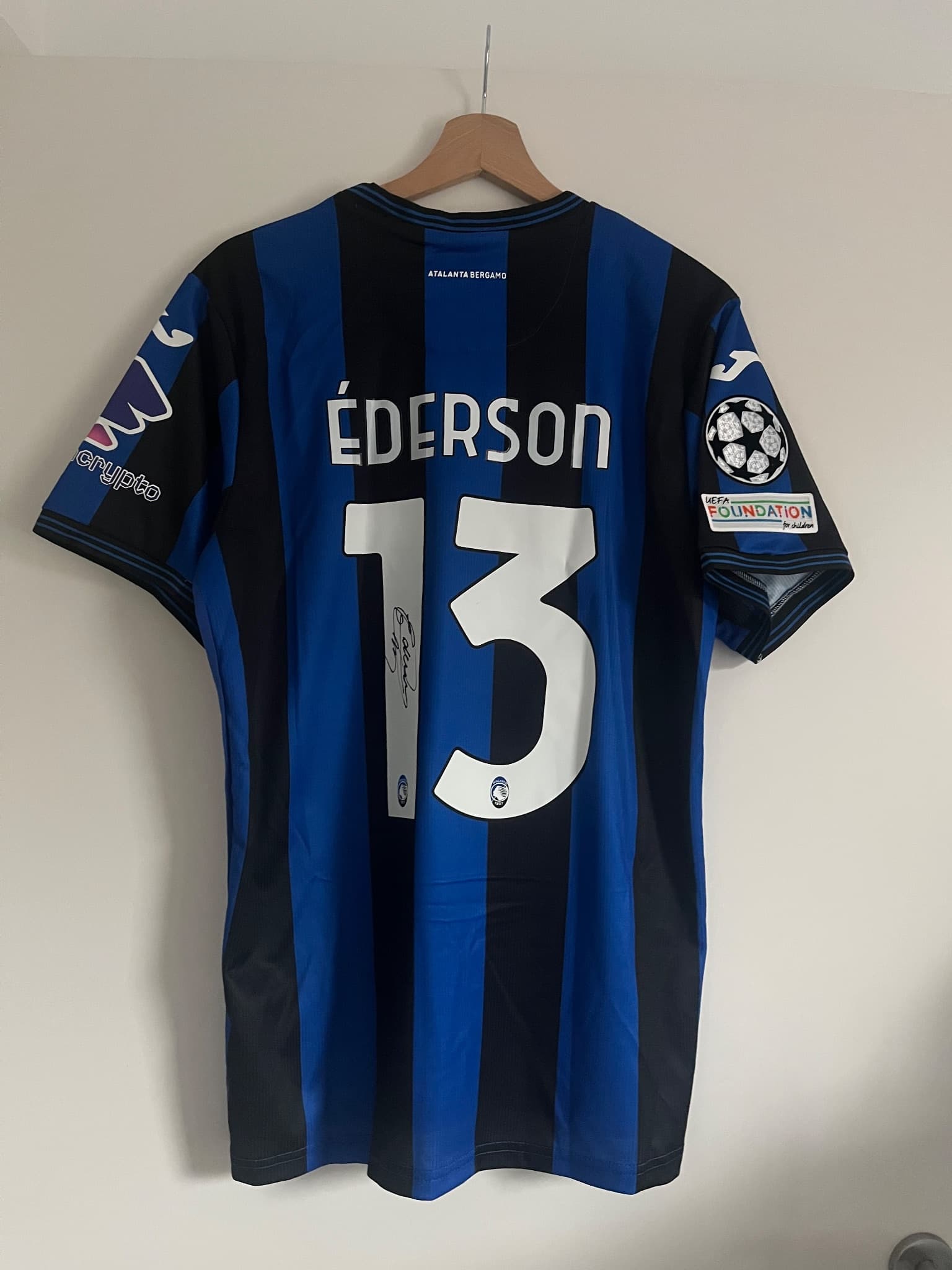 Signed Ederson Atalanta