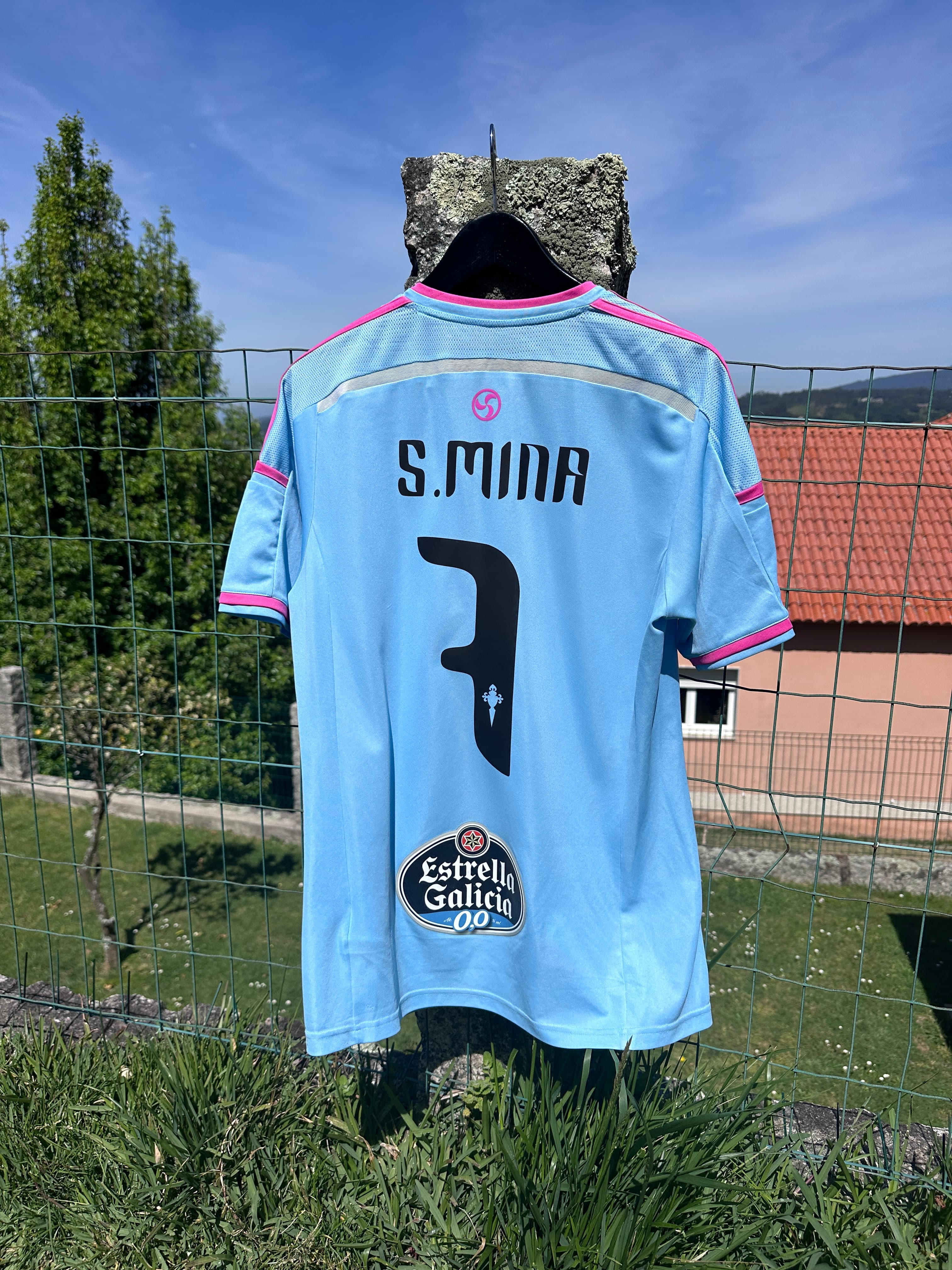 Camiseta Celta de Vigo Santi Mina 7 – Oficial temporada 2014/2015 (Talla L)
