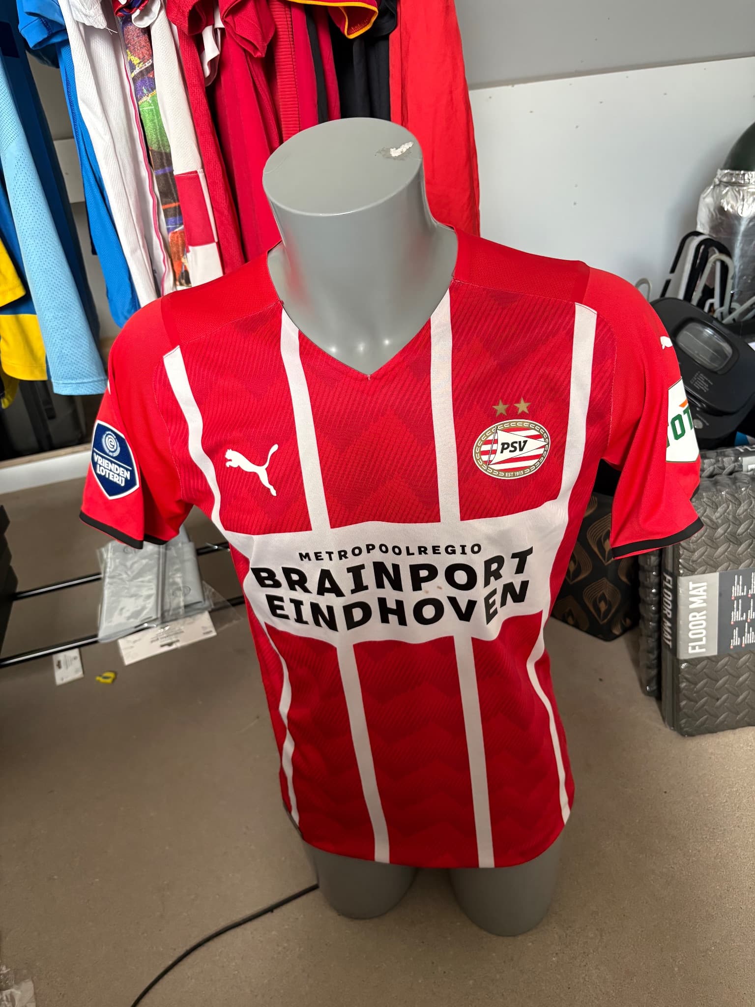 Matchworn footballshirt Max PSV