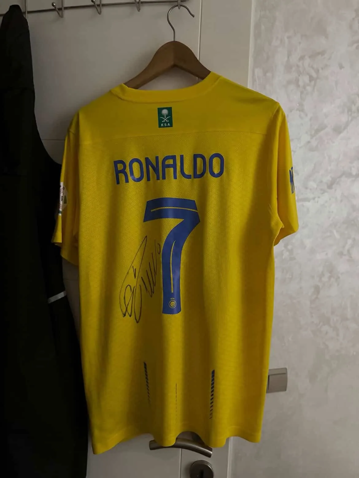 AL-NASSR 23/24 Cristiano Ronaldo Signed Shirt