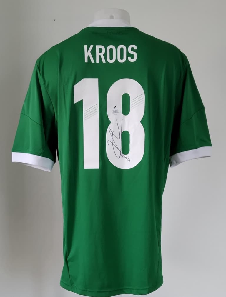 Germany 2012 Away Shirt – Toni Kroos #18 – HAND-SIGNED with COA – Size L