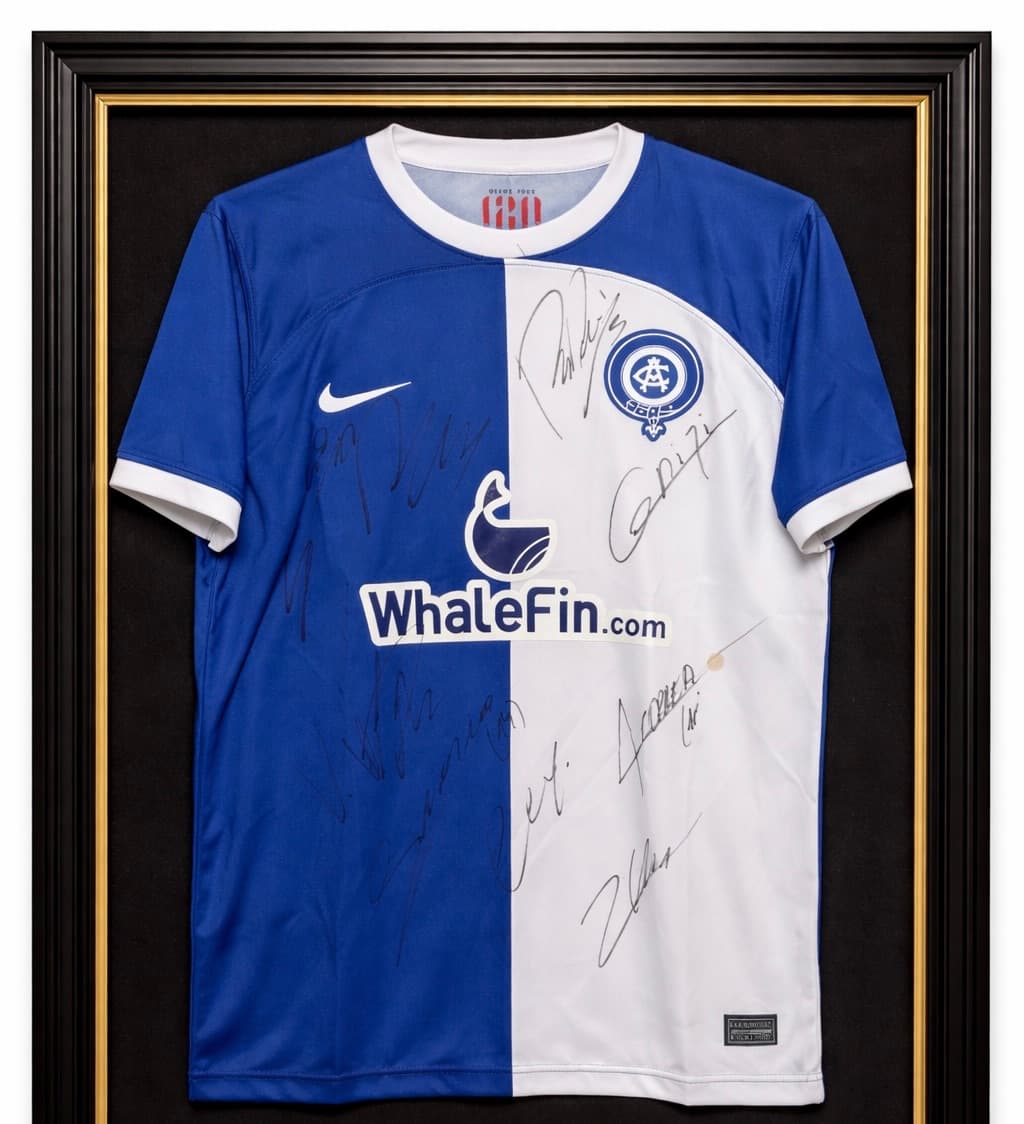 Atlético Madrid Fan Shirt Signed Players