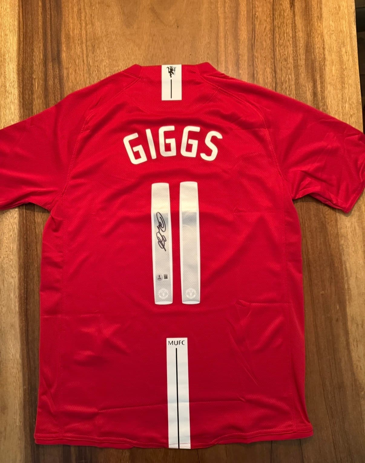 Gesigneerd Manchester United shirt Ryan Giggs