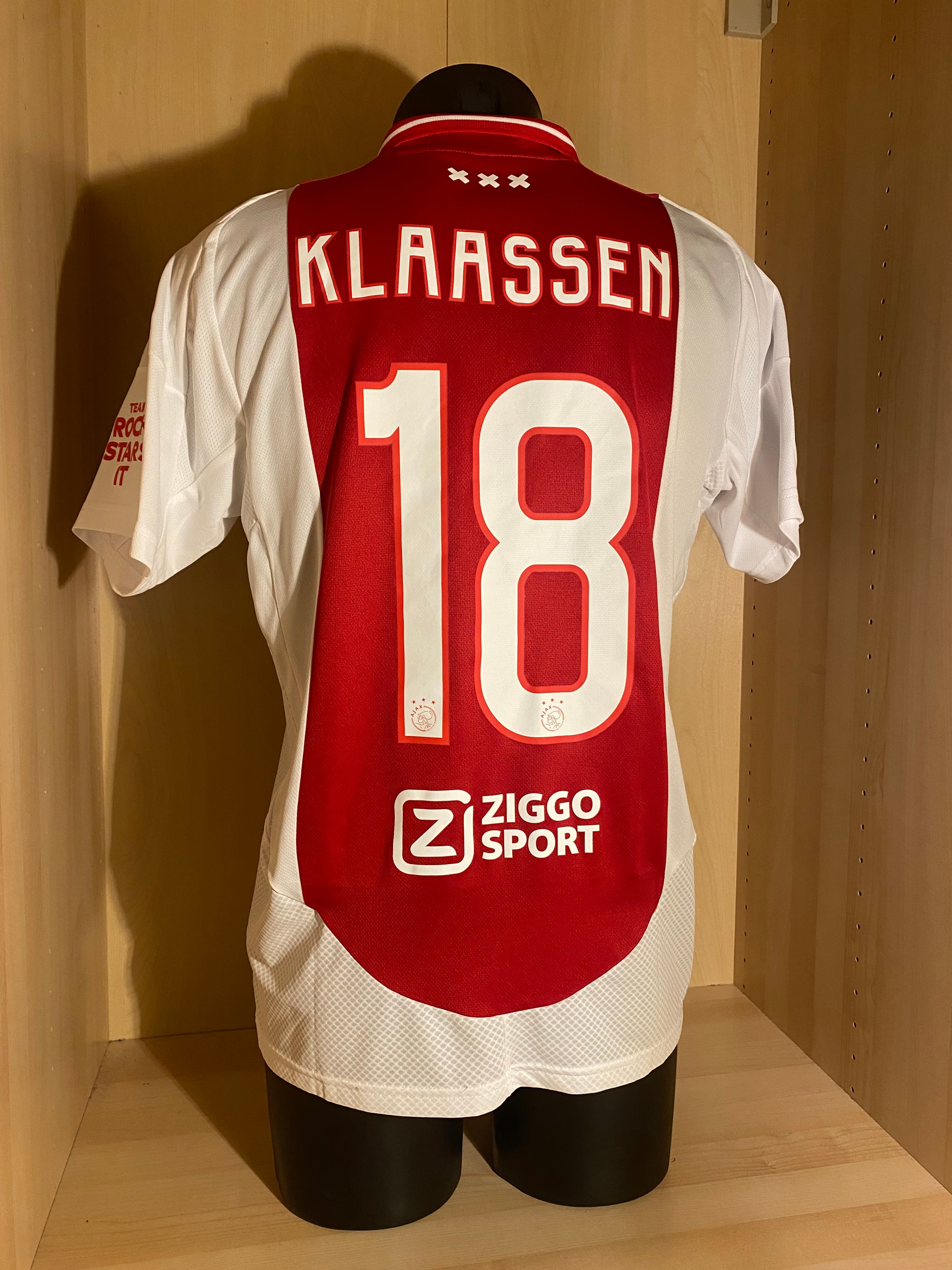 Matchworn Ajax Shirt Davy Klaassen 2024/25