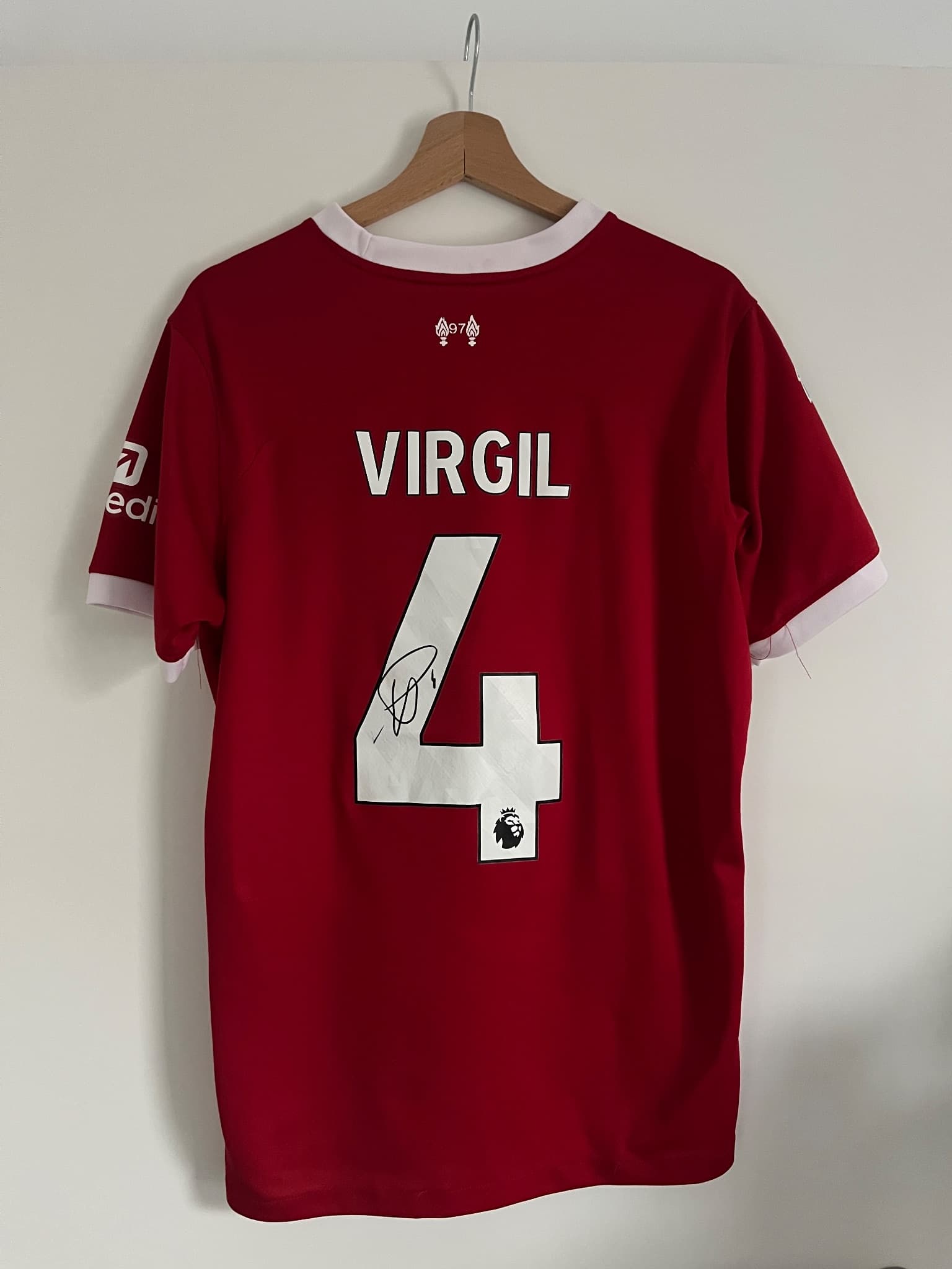 Signed Virgil Van Dijk Liverpool
