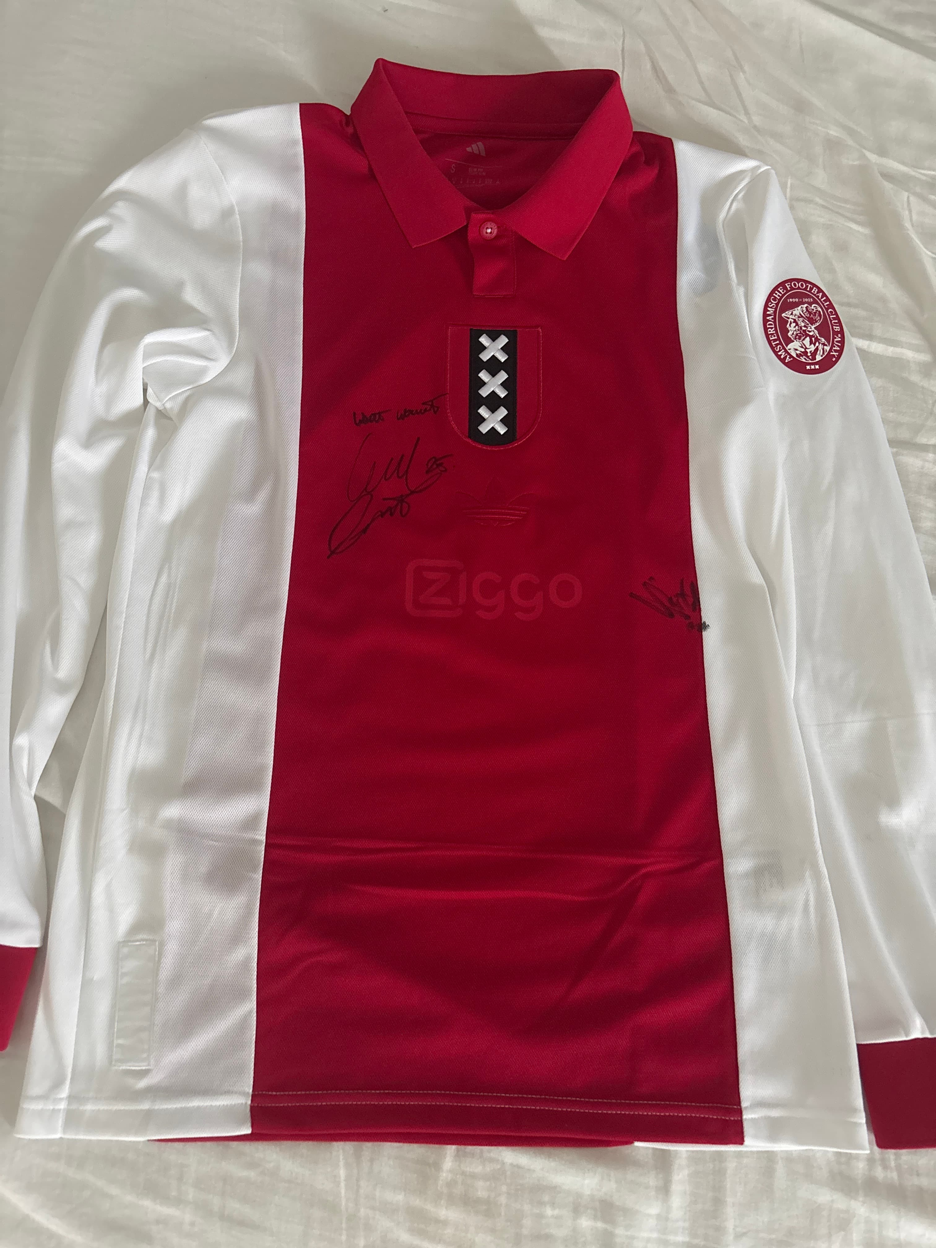 Gesigneerd Ajax 125-jarig Jubileumshirt