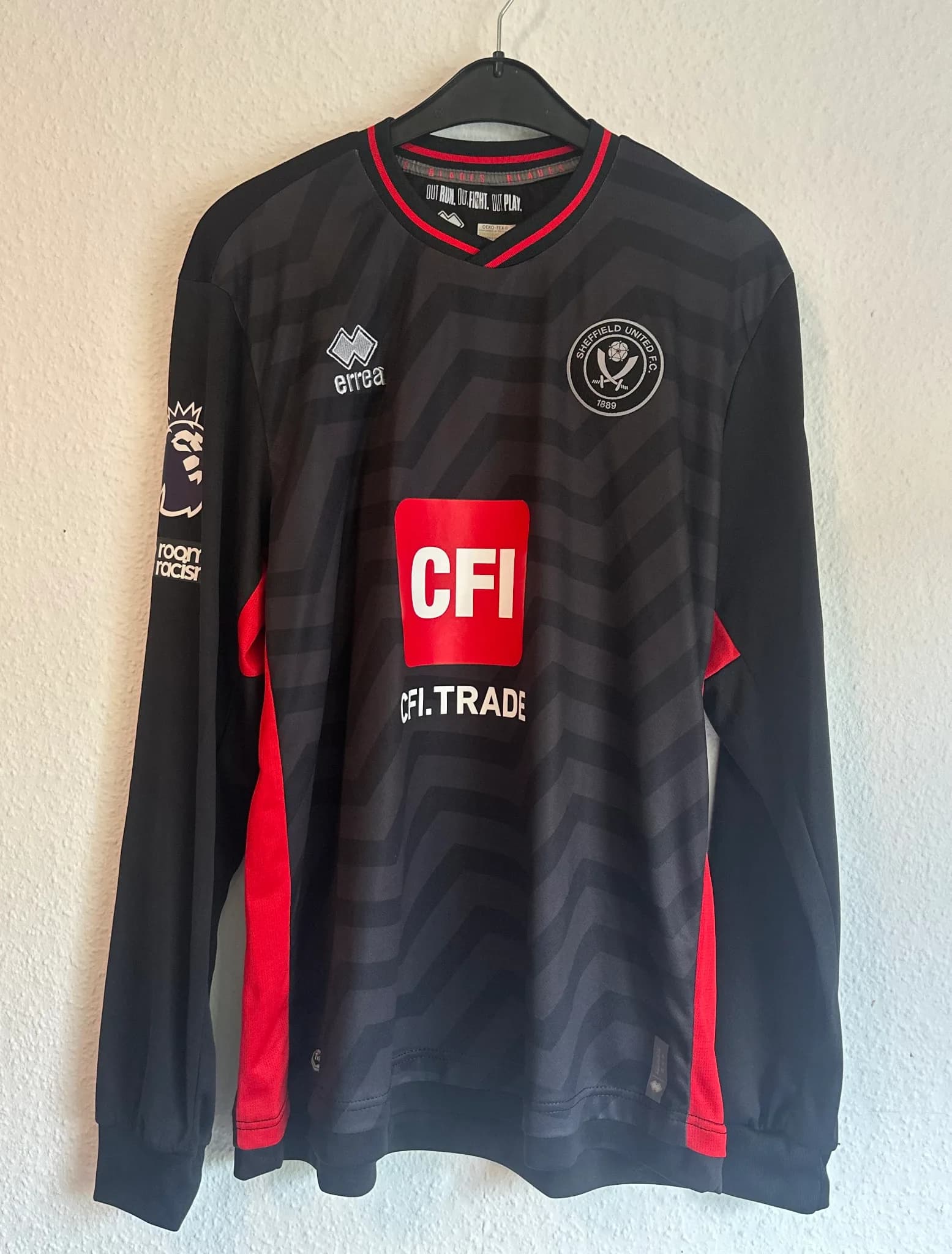 Sheffield United matchworn ivo grbic