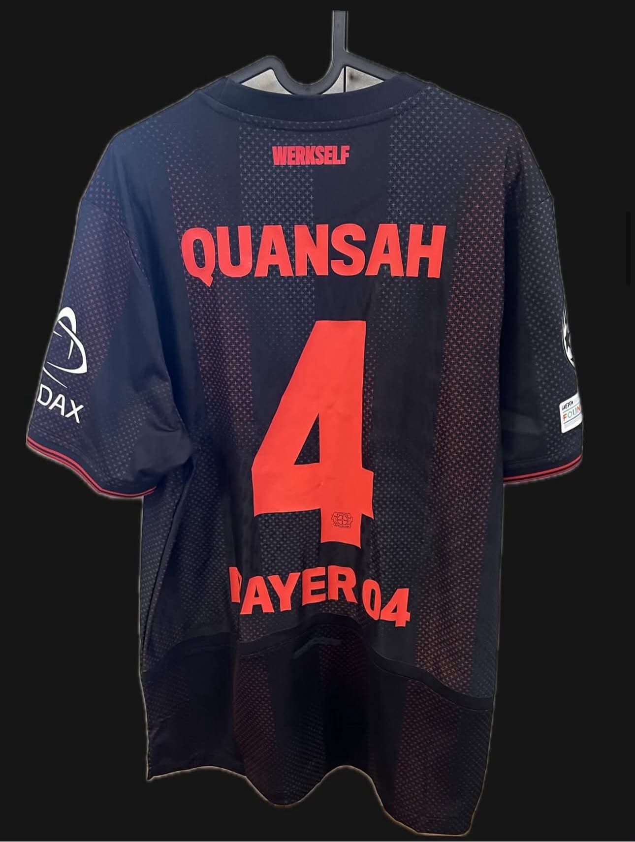 Matchworn shirt Quansah Leverkusen