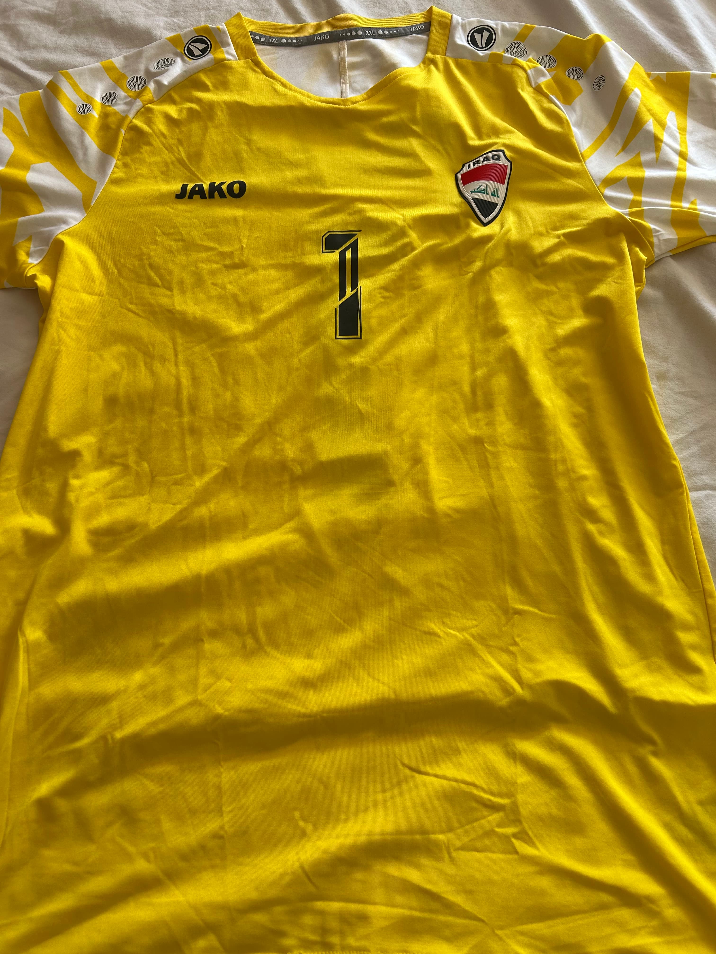 Matchworn shirt Irak