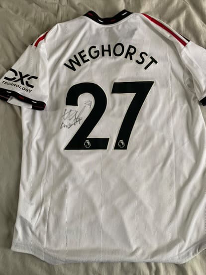 Signed shirt Wout Weghorst