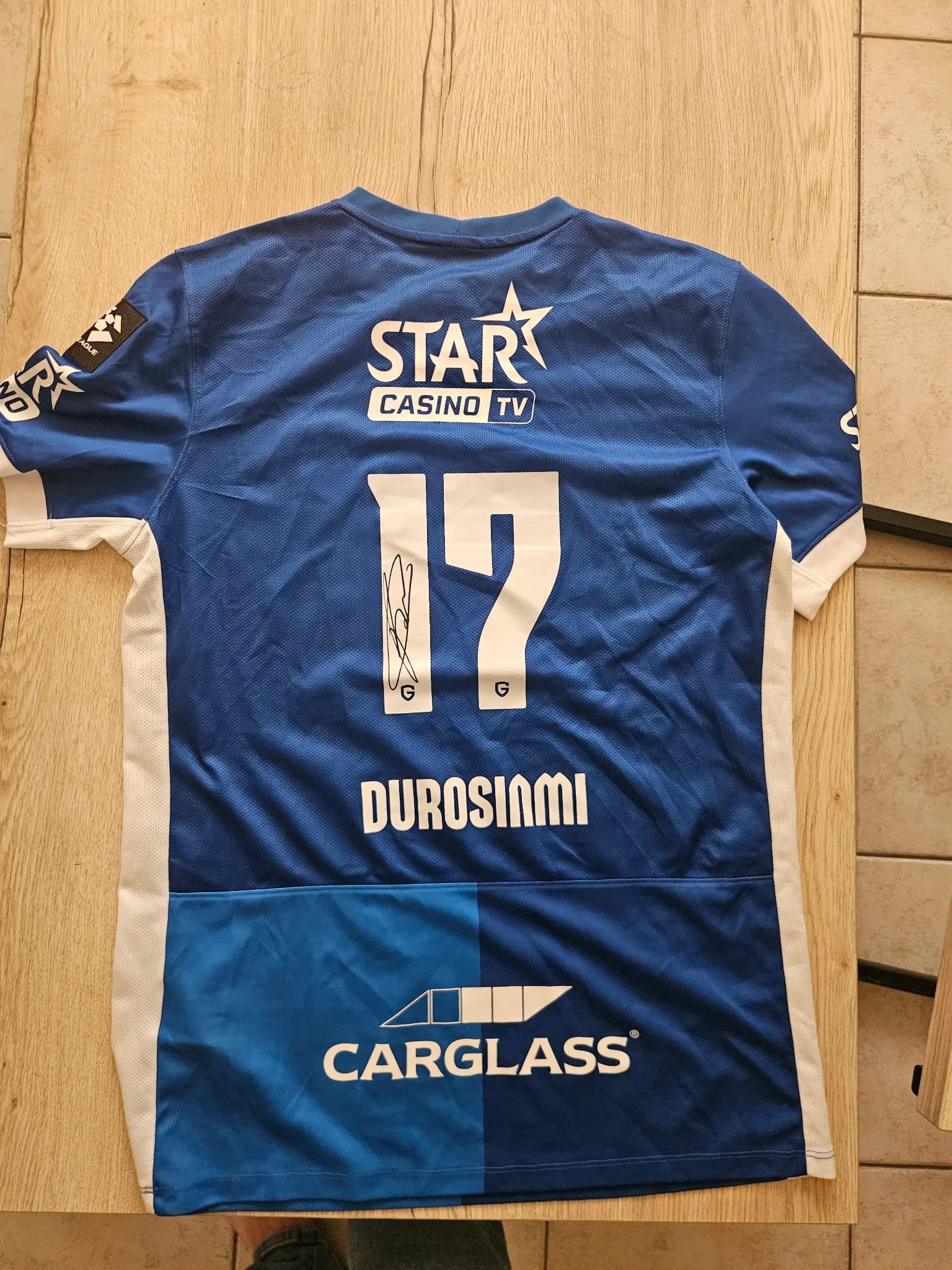 2026/2027 matchworn/unwashed Durosinmi + signed