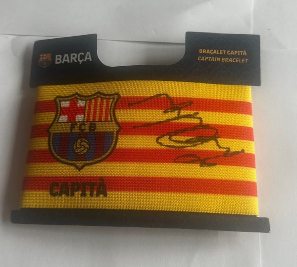 Marcus Rashford Signed captain armbrand